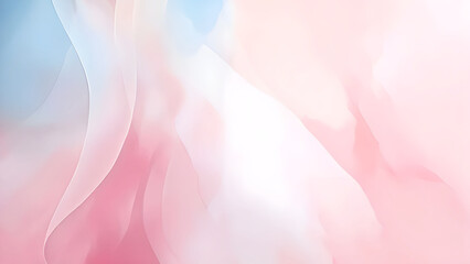 Pastel Colors powdered wave isolated Abstract Background, Mesmerizing Pastel Colors Abstract HD Background of Swirling Hues of Pink & white with sky blue. Vibrant abstract liquid art in blues and pink