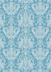 Vintage damask pattern
