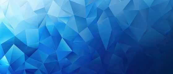 Blue geometric gradient background