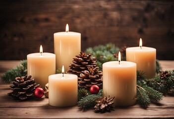 Christmas Candles Decoration
