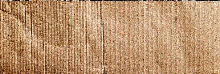 Brown cardboard paper of carton corrugated texture. Cardboard box background, Pattern rough carton