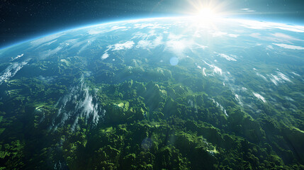 Green planet - Earth