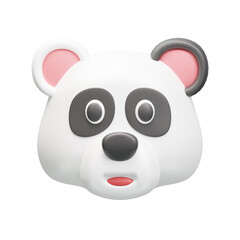3D Cute Panda Character © Vektora