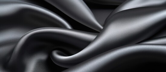 Fototapeta premium Abstract Grey Silk Drape