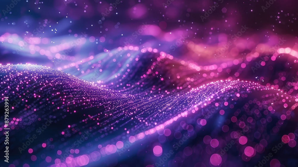 Poster Abstract particle motion in a high-tech environment