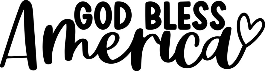USA - God Bless America Design