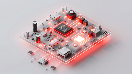 Fototapeta premium chip technology