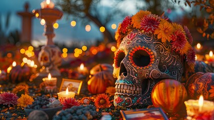 Sugar Skull Altar for D