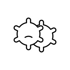 coronavirus line icon