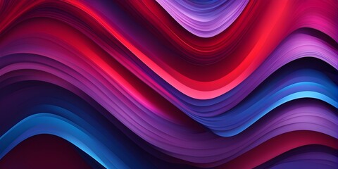 abstract swirled pattern intertwining gradients of vibrant colors