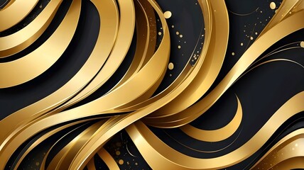 gold elegance abstract backdrop