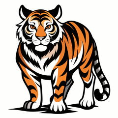 tiger vector and illustration