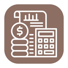 Budget Analysis icon vector image. Can be used for Business Performance.