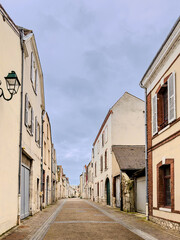 Street view of Montargis in France