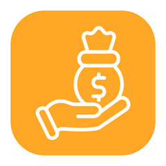 Personal Loan icon vector image. Can be used for Loan.