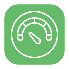 Efficiency Gauge icon vector image. Can be used for Operations Management.