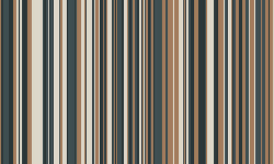 Pattern of vertical stripes, colorful thin and thick lines. Irregular stripe background, vector seamless texture. Abstract striped geometric design in bright colors.