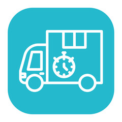 Expedited Shipping icon vector image. Can be used for Order Fulfilment.