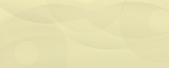 gray geometric abstract background overlap layer on bright space with lines effect decoration. Modern graphic design element circles style concept for banner.