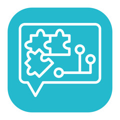 Fototapeta premium Soft Skills icon vector image. Can be used for Curriculum Vitae.