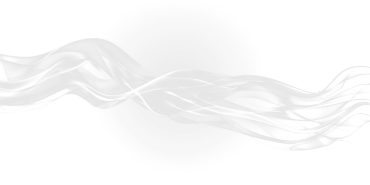 white smoke swirl isolated