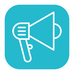 Speaker icon vector image. Can be used for Thought Leadership.