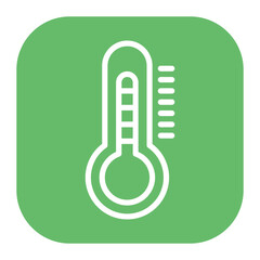 Thermometer icon vector image. Can be used for Physical Wellbeing.