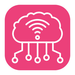 Smart Tech icon vector image. Can be used for Digital Disruption.