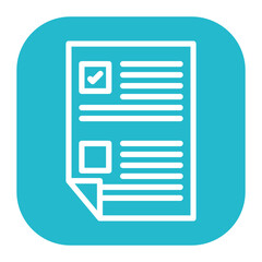 Test Result icon vector image. Can be used for Software Testing.
