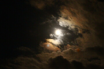 月空　月のある景色
