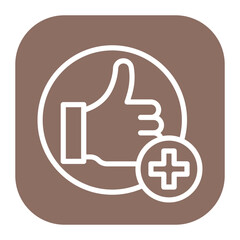 Positive Reinforcement icon vector image. Can be used for ADHD.