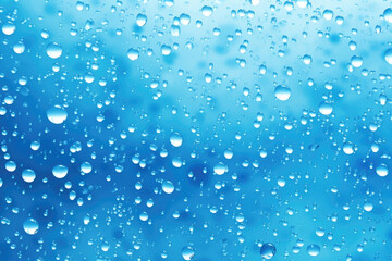 水滴　窓　ガラス　背景