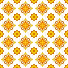 seamless pattern with flowers