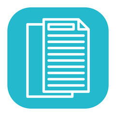 Paper icon vector image. Can be used for Raw Metrial.