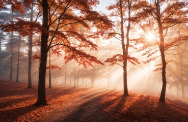 Fototapeta premium Enchanted Forest Morn