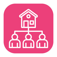 Inheritance icon vector image. Can be used for Inheritance.