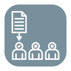 Inheritance Beneficiary icon vector image. Can be used for Inheritance.