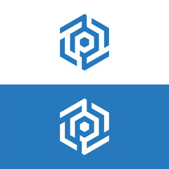 letter p logo design