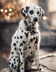 background fur dalmatian