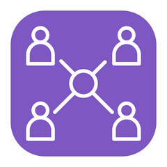 Alliances icon vector image. Can be used for Data Science.