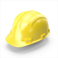 Safety Helmet 3D Illustration Image