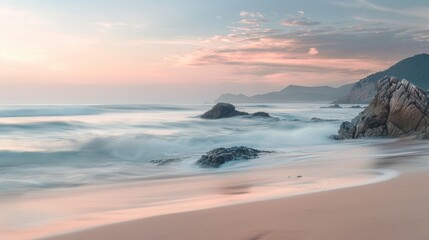 Serene Seascape at Dawn.