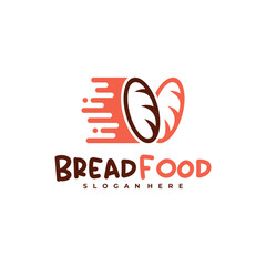 Fast Bread logo vector template, Creative Bread logo design concepts