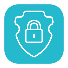 Secure Badge icon vector image. Can be used for Information Security.