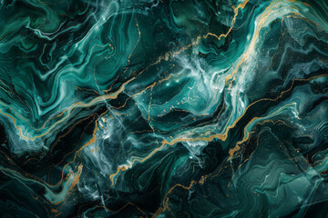 A dark green marble texture from a top view.