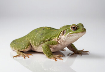 Obraz premium Reptiles, isolated on a white background in commercial photography