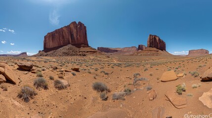 Fototapeta premium Monument Valley National Park, Arizona.