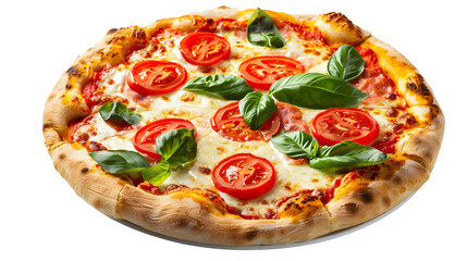 Pizza, transparent picture