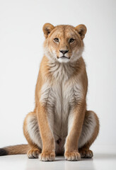 Obraz premium Mammals, isolated on a white background in commercial photography