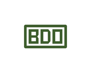 BDO logo design vector template. BDO logo design.